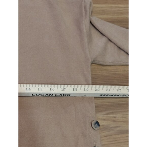 MARLED PREPPY SWEATER WOMENS M Quite Luxury Brown STRIPE - Picture 13 of 13